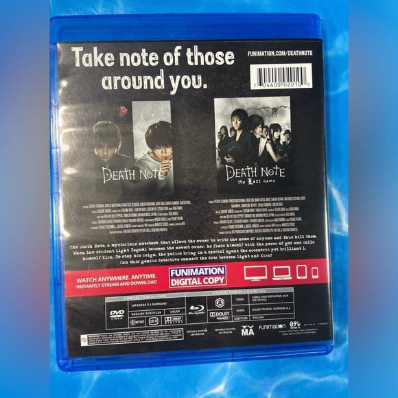 Death Note / Death Note: The Last Name Double Feature - Blu-ray + DVD + Digital - Picture 2 of 7